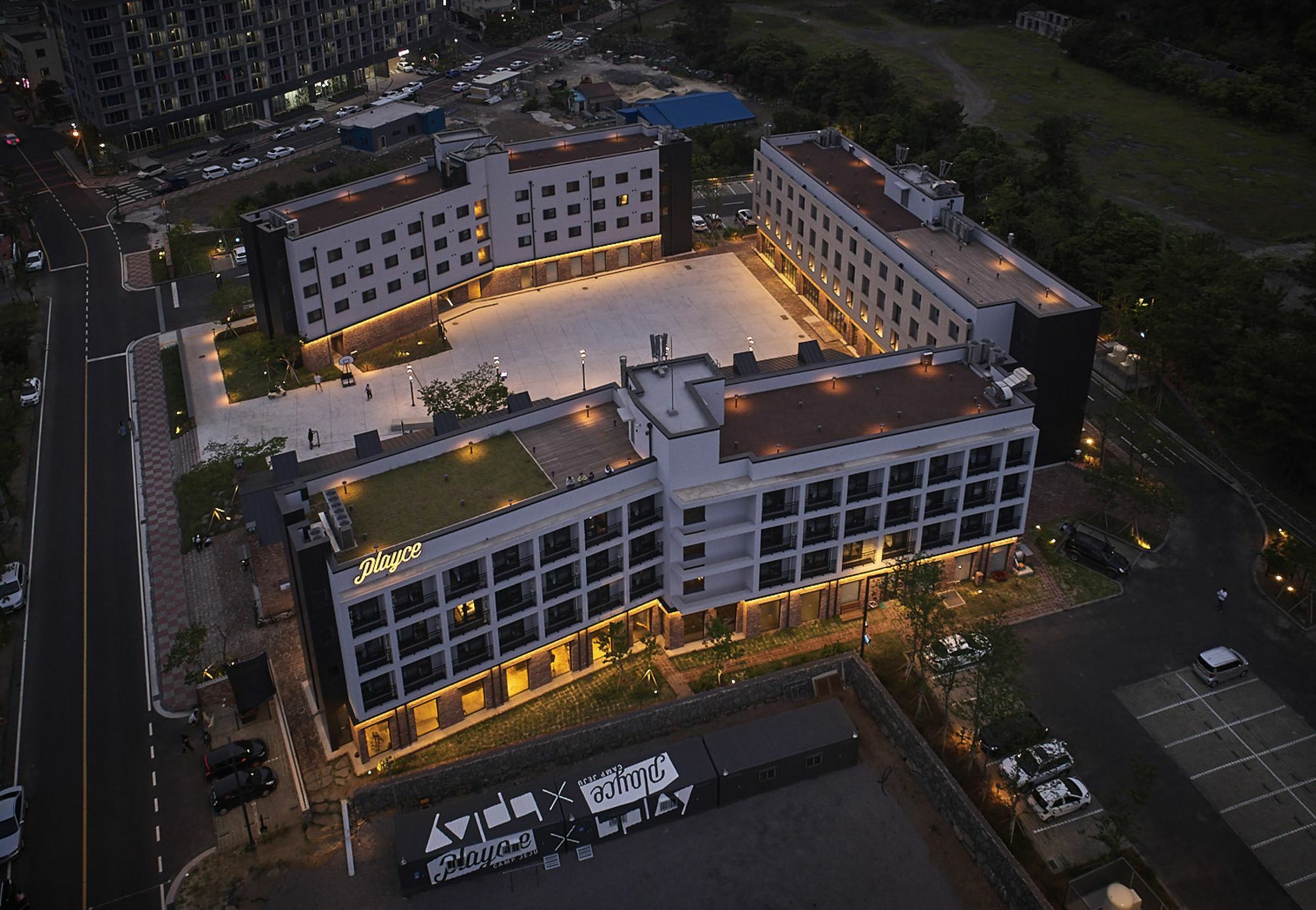 Hotel Playce Camp Jeju Oso-ri Exterior foto